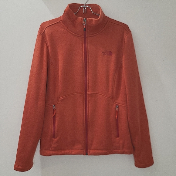 The North Face Agave Jacket in Melon Red Heather Sz L - Picture 2 of 14
